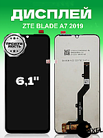 Дисплей ZTE Blade A7 2019 без рамки с сенсором в сборе экран на ЗТЕ Блейд А7 2019