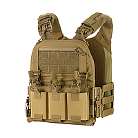 Плитоноска M-TAC CUIRASS FAST QRS Coyote М койот с системой быстрого сброса MOLLE + 6 подсумков