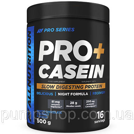 Протеїн казеїновий AllNutrition PRO Casein 500 г (різні смаки), фото 1