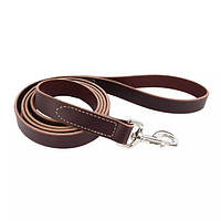 Coastal Circle-T Dog Leash КОСТАЛ СЕРКЛ-Т кожаный поводок для собак, 2.5смХ1.8м