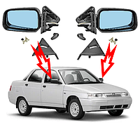 Штатні бічні дзеркала механічні на ВАЗ 2110, 2111, 2112