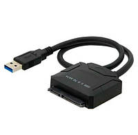 Перехідник USB 3.0 — SATA 2.5/3.5 для жорсткого диска HDD SSD до 5 Гбіт/с із БЖ