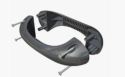 Ручка для секційних воріт полегшена