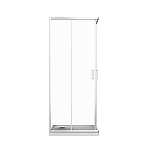 Скляна душова кабіна AVKO Glass RDR06, 190х90х90 Chrome, фото 3