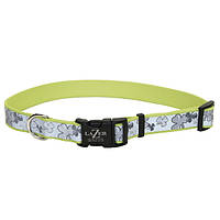 Coastal Lazer Brite Reflective Collar КОСТАЛ ЛАЗЕР БРАЙТ светоотражающий ошейник для собак, 1.6х30-46см