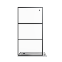 Скляна душова перегородка AVKO Glass S257 195х90 Clear, фото 3