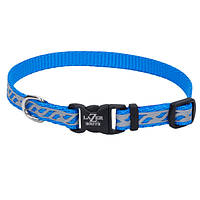 Coastal Lazer Brite Reflective Collar КОСТАЛ ЛАЗЕР БРАЙТ светоотражающий ошейник для собак, 1х20-30см