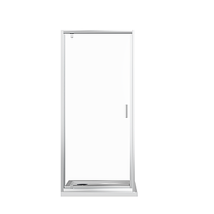 Скляна душова кабіна AVKO Glass RDJ06 90x90x190 Chrome, фото 3