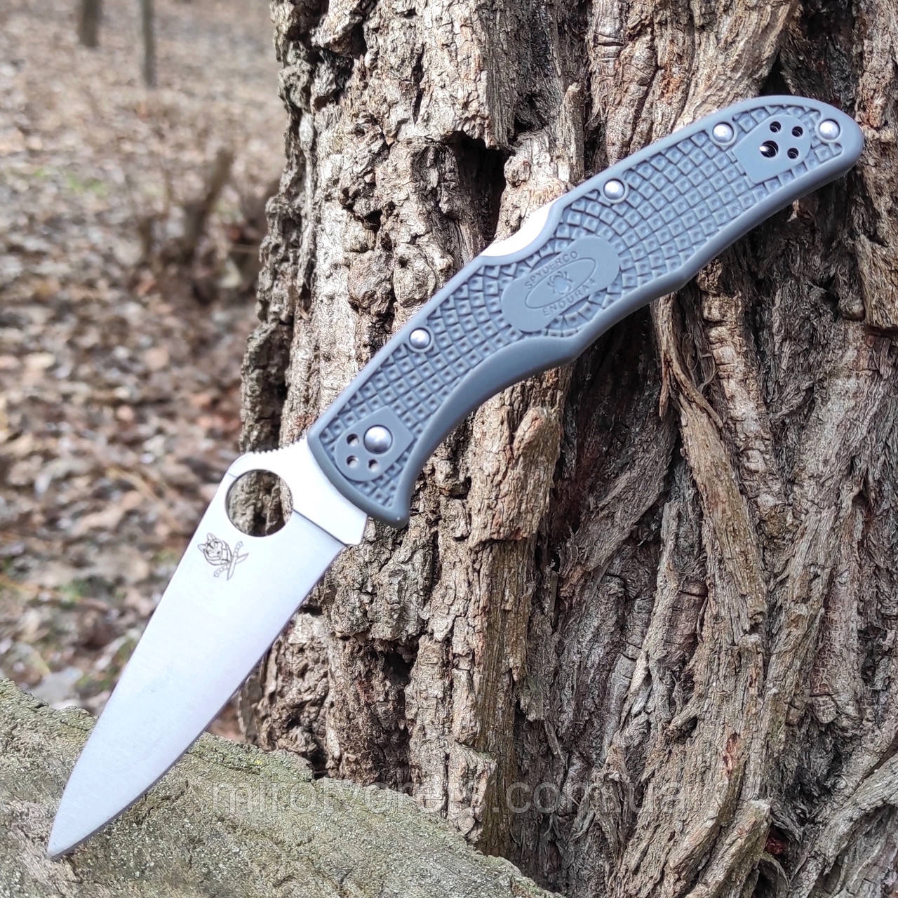 Розпродаж. Ніж складний Spyderco Endura, 8Cr13MoV, сірий