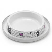 Миска для котов Moderna Trendy Dinner Cats in Love 210 мл (H130027CL)