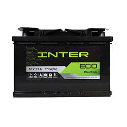Автомобільний акумулятор INTER Eco  77Ah 570A L+ (L3)