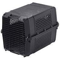 Транспортный бокс с замком IATA для собак весом до 22 кг Moderna Gateway Large черный 71x52x54,5 см (BQ730413)