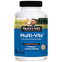 Мультивитамины для собак, жевательные таблетки Nutri-Vet Multi-Vit (93529)