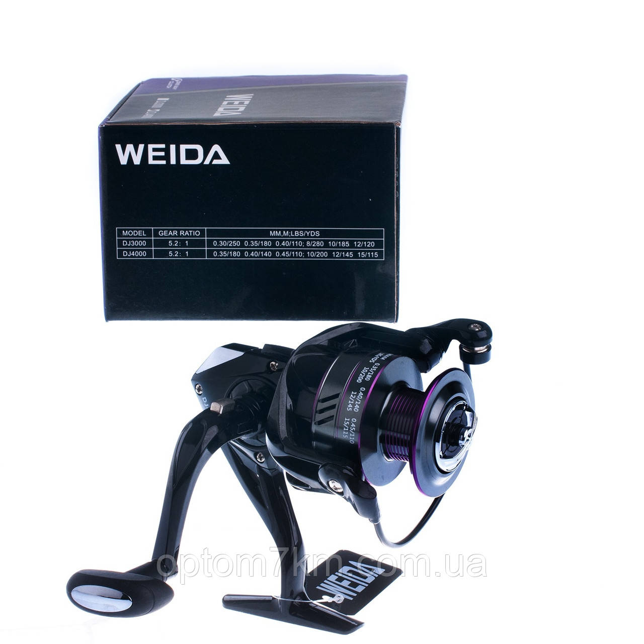 Котушка Weida DJ-5000 3+1bb
