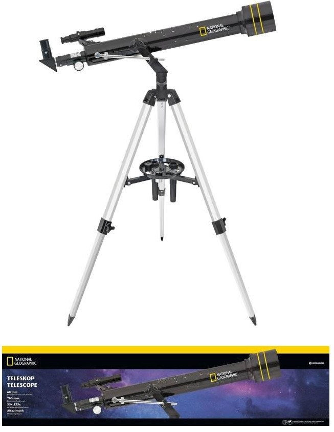 Телескоп для початківців National Geographic 60/700 AZ (9011100)