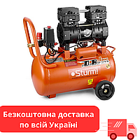 Компрессор безмасляный Sturm AC93224OL (малошумный)