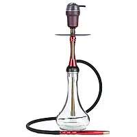 Кальян Alpha Hookah Model S - Комплект Красный