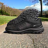 Чоловічі шкіряні кросівки (натуральна шкіра) чорні демісезонні, чоловіче взуття весна осінь розмір 40 41 42 43 44 45, фото 5