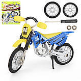 Набір фінгерборд пальчикова гра fingerboard скейт парк велосипед самокат скейт мотоцикл, фото 5