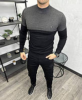 Кофта мужская Calvin Klein черно-серая