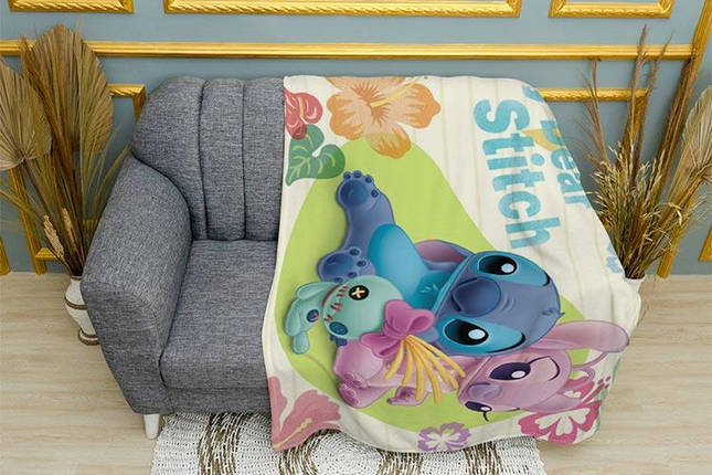 Плед «Стіч та Янгол. Stitch and Angel», фото 1