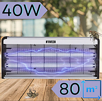 Знищувач комах Noveen IKN240 Economic для ефективної боротьби, Якісна мухоловка електрична для комарів, мошок та мух