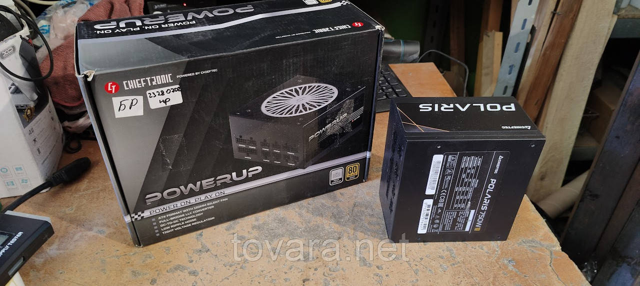 Брендовий блок живлення БЖ Chieftec Polaris 80 Plus Gold PPS-750FC 750W / 750 Вт No 23280702