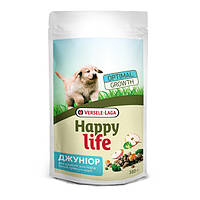 Cухой премиум корм для щенков и юниоров Happy Life Junior with Chicken курица 0.35 кг (971014)