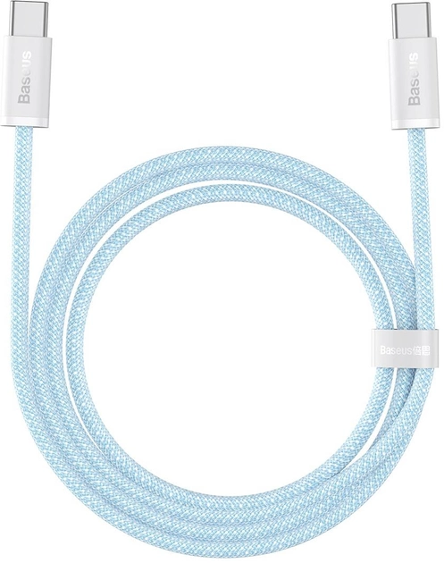 Кабель зарядный Baseus USB Type-C to Type-C USB C Dynamic Series Fast Charging 100 Вт 2 м Blue (CALD000303)