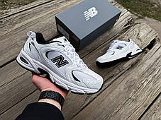 Кросівки New Balance 530 MR530EWB білі з чорним Оригінал, фото 4