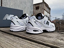 Кросівки New Balance 530 MR530EWB білі з чорним Оригінал, фото 6