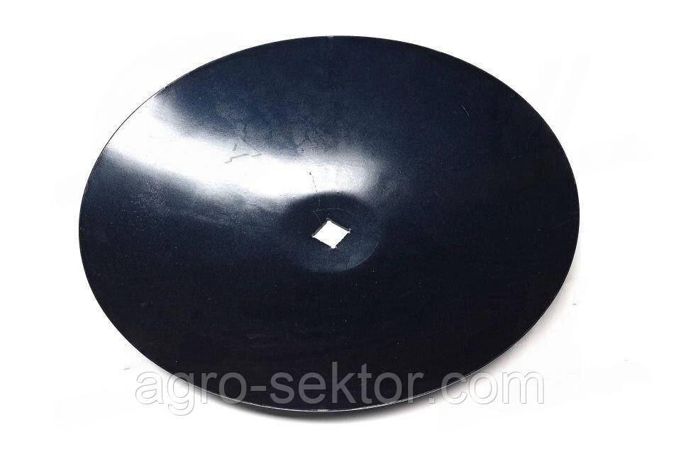 Диск борони гладкий D=710 мм h=6 мм квадрат 41, БГР Солоха Bellota 6-1966-28C41 / 6196628C41, фото 1