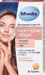 Комплекс вітамінів та мінералів Mivolis (Шкіра, Волосся, Нігті), 30 таб.