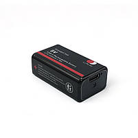 Акумуляторна крона (9v) Soshine 411 mAh з роз'ємом Type-C для зарядки (1шт.), фото 2