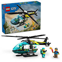 Конструктор LEGO City Вертолет аварийно-спасательной службы 226 деталей (60405) LEGO -60405