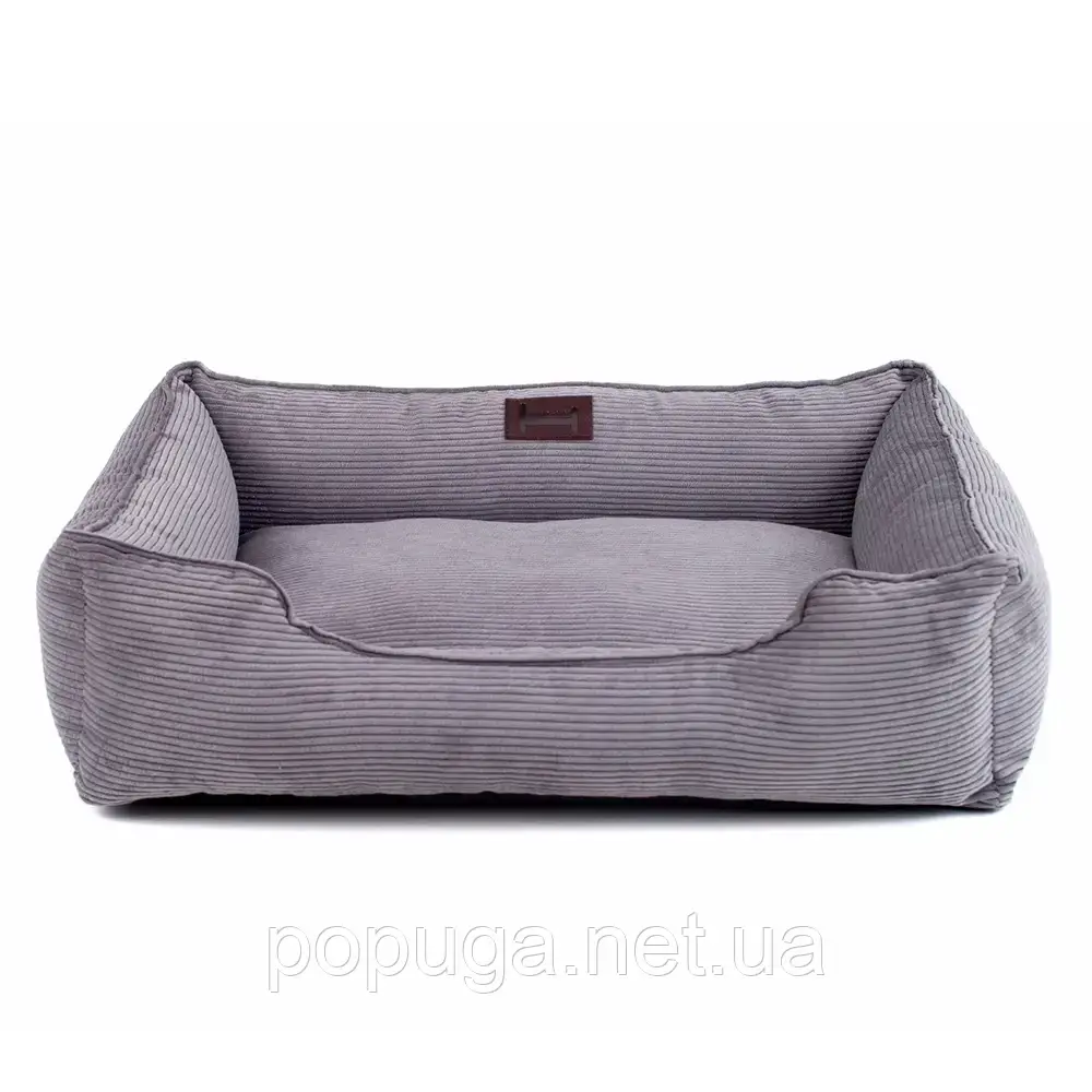 Лежак для собак Harley and Cho Dreamer Gray velvet S 60 x 45 см