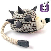 Ежик с веревочным хвостом игрушка для собак, с пищалкойFlamingo Hedgehog Plush (515132)
