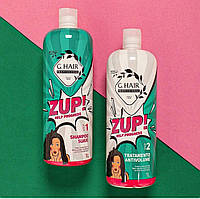 Кератиновое выпрямление волос, набор Zup G.Hair, 2x1000 ml