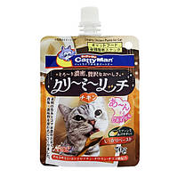 Жидкое лакомство для котов CattyMan Creamy Chicken сливочное пюре с курицей (82205)