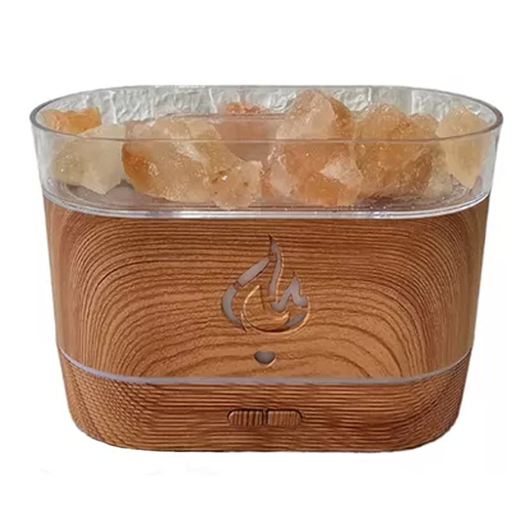 Настільна соляна лампа з функцією зволоження повітря Aroma Diffuser UV-1/FT-1928