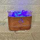 Настільна соляна лампа з функцією зволоження повітря Aroma Diffuser UV-1/FT-1928, фото 3