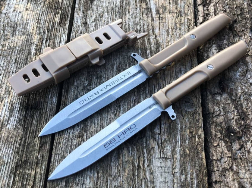 Нож Тактический Extreme Ration MAMBA ,Molle штык нож , военный.Код 83.