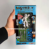 Фігурка Стікбот зі зброєю чоловічок для анімаційної творчості з аксесуарами для зйомки відео Stikbot, фото 5