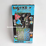 Фігурка Стікбот зі зброєю чоловічок для анімаційної творчості з аксесуарами для зйомки відео Stikbot, фото 2