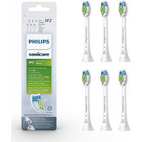 Насадки для зубної щітки Philips Sonicare W2 Optimal White HX6066 (6 шт.)