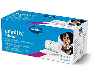 Пластир фіксуючий силіконовий Omnifix silicone 10СМ Х 2М
