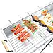 Переносний складаний мангал для гриля і барбекю BARBECUE TRAY 770T Jw, фото 5