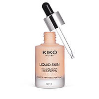 Жидкая тональная основа с эффектом второй кожи KIKO LIQUID SKIN SECOND SKIN FOUNDATION WB15