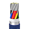 Кабель зарядный Baseus USB Type-C to Type-C USB C Crystal Shine Series 100 Вт 1.2 м Blue (CAJY000603), фото 8