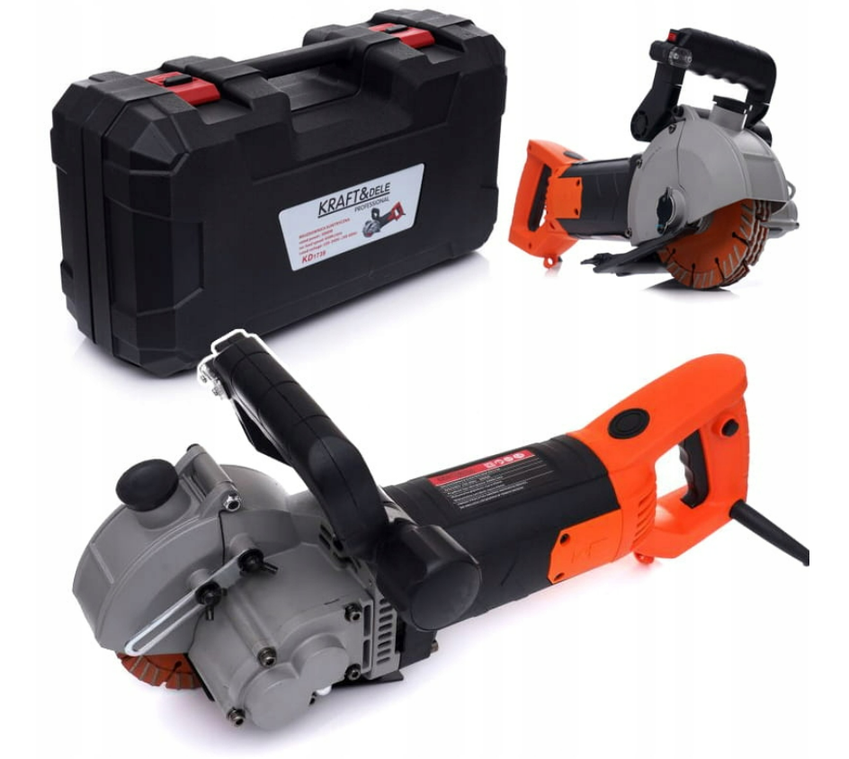 Штроборіз з подачею води + Лазер Kraft&Dele KD1739 3000W Польща